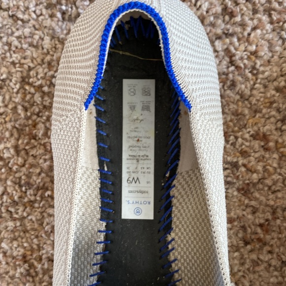 Rothy’s The Loafer in light tan size 9 - Picture 7 of 7